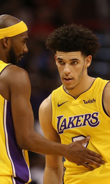 Ball flirts with triple-double, Lakers hold off Suns 132-130 (Oct 20, 2017)